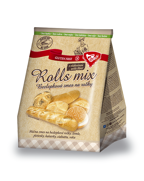 Rolls mix - gluten-free flour for rolls