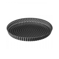 Mold with removable bottom perforated 28 cm
