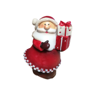 Ceramiczna figurka Świętego Mikołaja
