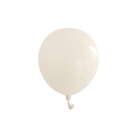 Balony pastelowe białe 12 cm - 200 szt