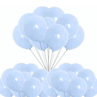 Balloons garnet blue 25 cm - 100 pcs