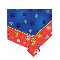 Foil tablecloth Paw Patrol blue-red 120 x 180 cm