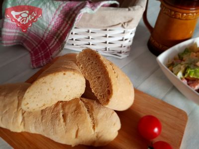Gluténmentes francia kenyér