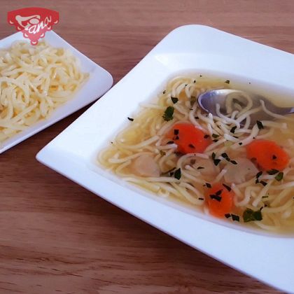 Gluten-free homemade noodles for soup