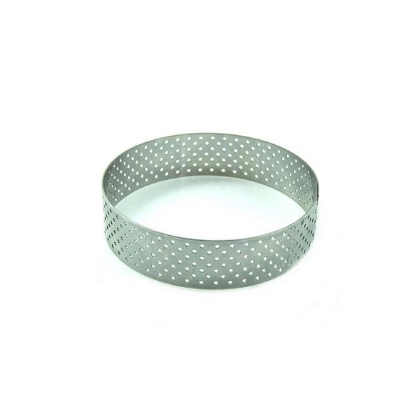 Form for tartlets, perforated, metal circle 12 cm