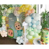 Dárek - Girlanda balony pastelové 144 ks