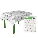 Tablecloth foil football 120 x 100 cm