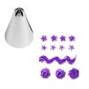 Wilton Decorating Tips #102 #104 #224 #352 Set of 4