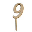 Groove number 0 - 9 wood