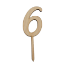Groove number 0 - 9 wood