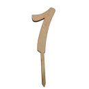 Groove number 0 - 9 wood