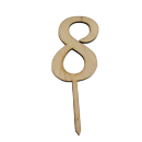 Groove number 0 - 9 wood