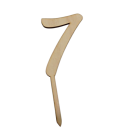 Groove number 0 - 9 wood