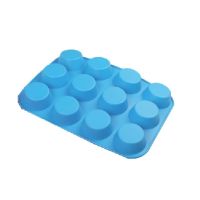 Metal muffin mold for 12 pcs