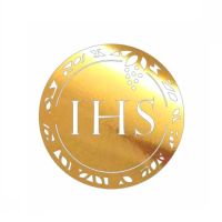 IHS gold acrylic guest insert 7 cm