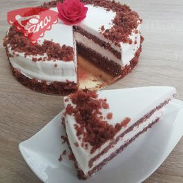 Gluten-free red velvet cake Gluten-free red velvet cake