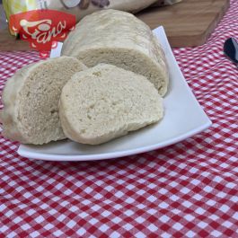 Gluten-free steamed dumpling from Bread mix white