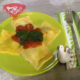 Bezlepkové domácí ravioli