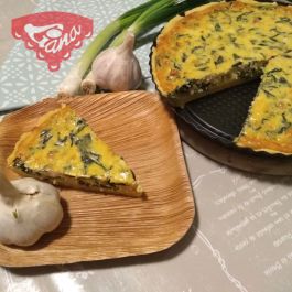 Gluten-free spinach quiche Gluten-free spinach quiche