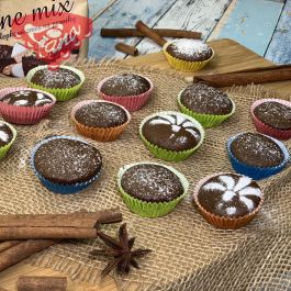 Gluténmentes mézeskalács pohár muffin