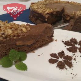 Gluten-free cake with termix filling Gluten-free cake with termix filling