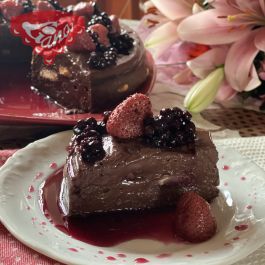 Puding torta formában Puding torta formában