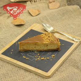Bezlepkový karamelový cheesecake
