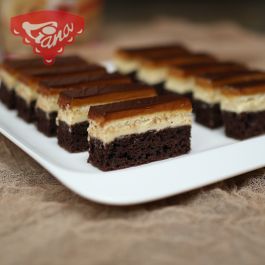 Gluten-free caramel slices
