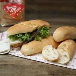 Gluten-free filled baguettes