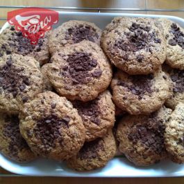 Bezlepkové americké cookies Bezlepkové americké cookies