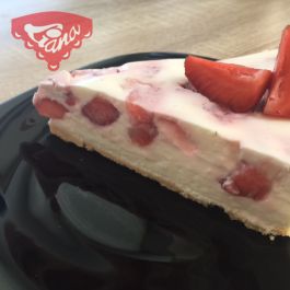 Nepečený bezlepkový cheesecake Bezlepkový cheesecake nepečený