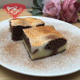Gluten-free pudding dessert with Golden cream Gluten-free pudding dessert with Golden cream