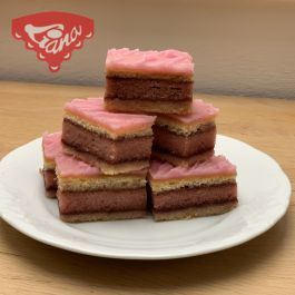 Vitamin punch vágások LianaVIT-tel Punch vitamin desszert Lianavit málnával