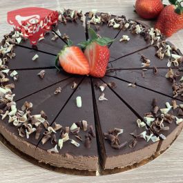 Čokoládový cheesecake se 70% čokoládou Čokoládový cheesecake se 70% čokoládou