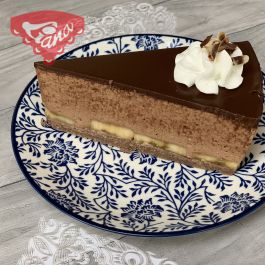 Čokoládovo-banánový cheesecake Čokoládovo-banánový cheesecake