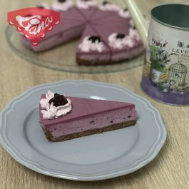 Blueberry cheesecake with forest fruits Blueberry cheesecake with forest fruits