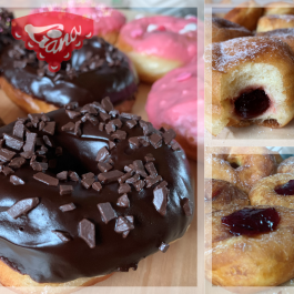 Traditional donuts in an unconventional way Traditional donuts in an unconventional way