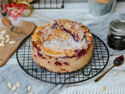 Glutenfreie MAXI-Brioche gefüllt mit Marmelade