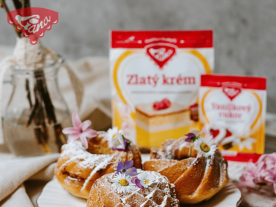 Gluten-free fragrant cinnamon bundt cake
