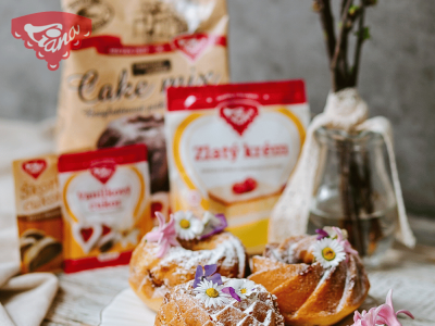 Gluten-free fragrant cinnamon bundt cake