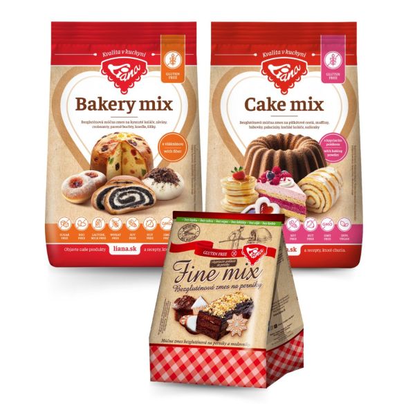 Akce Cake, Bakery a Fine mix