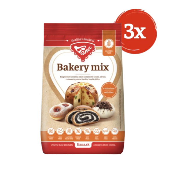 Akce 3 x Bakery mix Liana Akce 3 x Bakery mix Liana