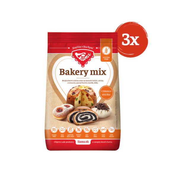 Akční balíček - 3 x Bakery mix Liana