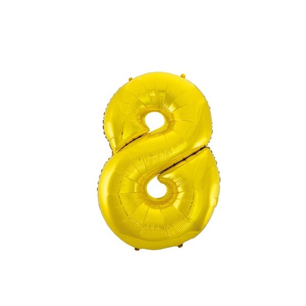 Balón zlatý 92 cm 8