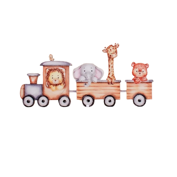 Zapich - a train with animals