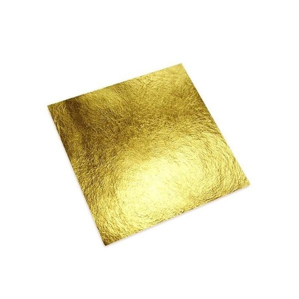 Jedlé zlato 10 listů, 23 karátů, 5x5 cm