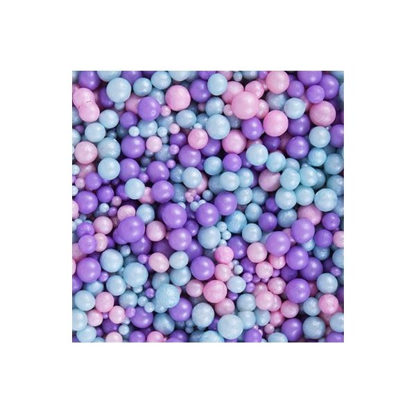 Posyp růžovo-modro-fialový 50g Posyp růžovo-modro-fialový 50g