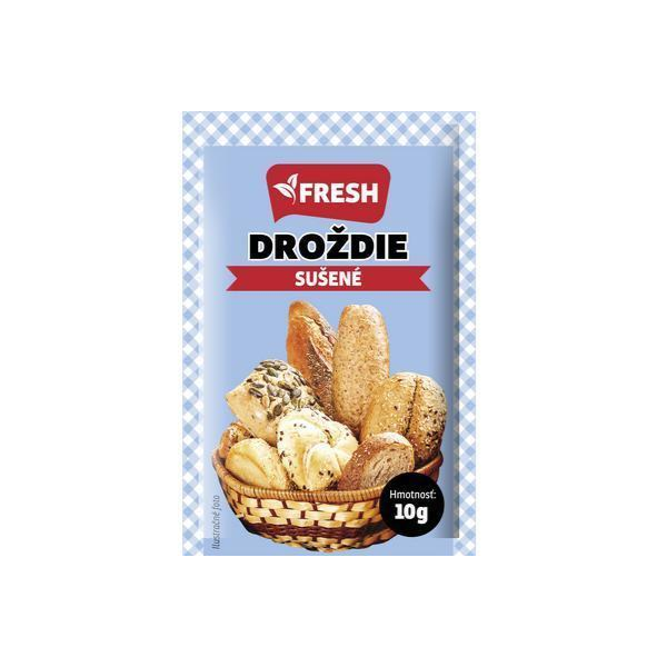 Droždí sušené Fresh 10g Droždí sušené Fresh 10g
