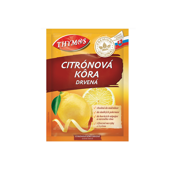 Koření citronová kůra drcená 13 g