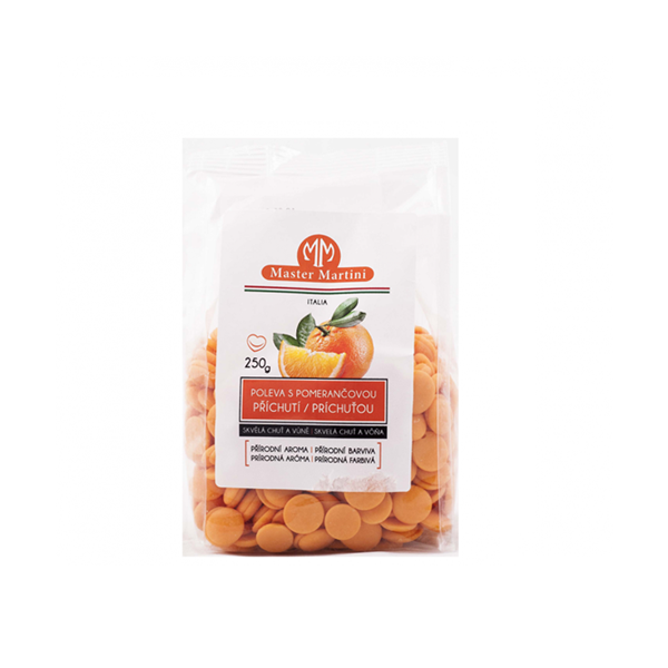 Poleva pomerančová Master Martini 250 g Poleva pomerančová Master Martini 250 g
